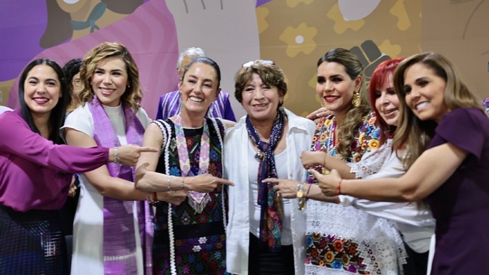 sheinbau-gobernadoras-morena-dia-de-la-mujer-cdmx