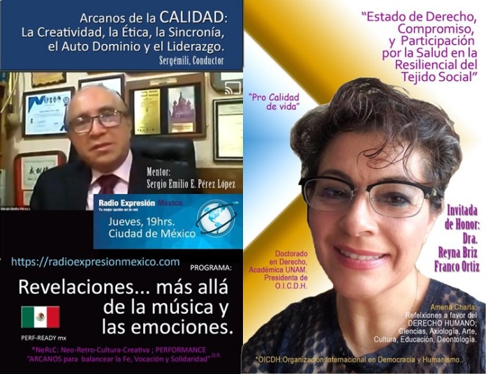 Reyna Briz Franco con Sergio