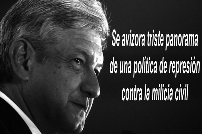 política de represión