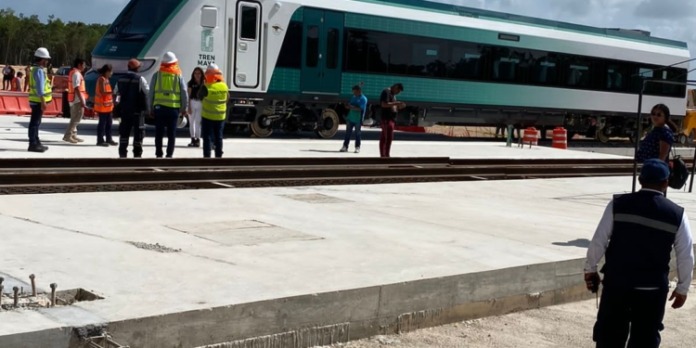Vagones del tren maya