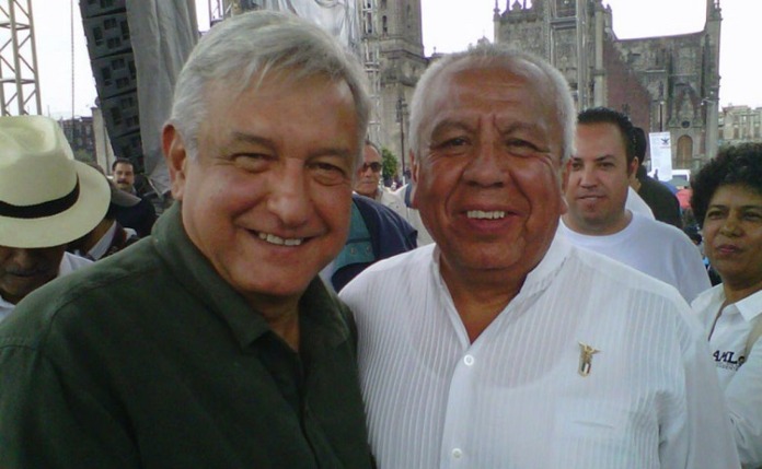 amlo y francisco garduño