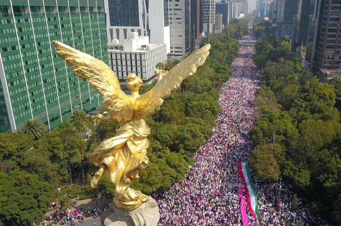 marcha por la democracia