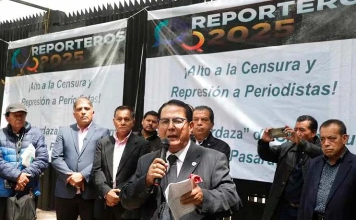 periodistas senado