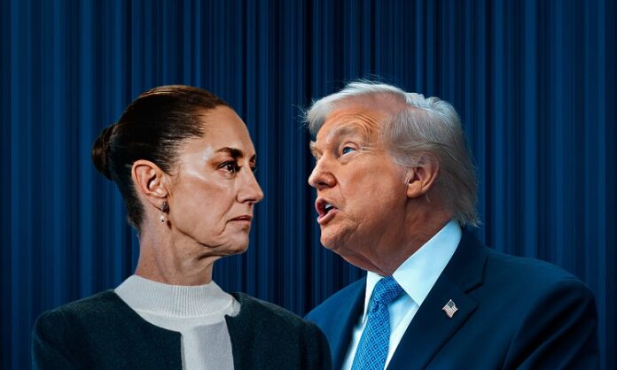 Claudia y trump